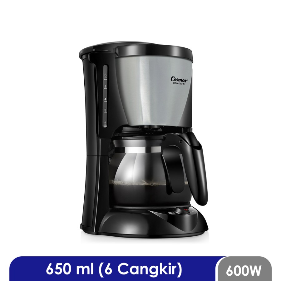 Cosmos CCM 307 N Coffee Maker Mesin Pembuat Kopi Kapasitas 0.65L