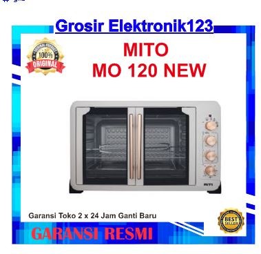 MITO OVEN LISTRIK BOSCA SERIES MO120 MO 120 MO-120 DOUBLE DOOR 120L TERBARU