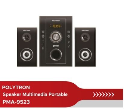 Multimedia Speaker Aktif Polytron PMA-9523 B/W