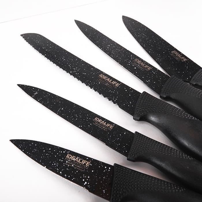 IDEALIFE - Knife Set - Perlengkapan Pisau Dapur IL-160 IL 160