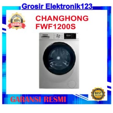 Changhong Mesin Cuci Smart Front Loading Kapasitas 10 kg Model FWF1200S Mesin Cuci Changhong FWF1200S