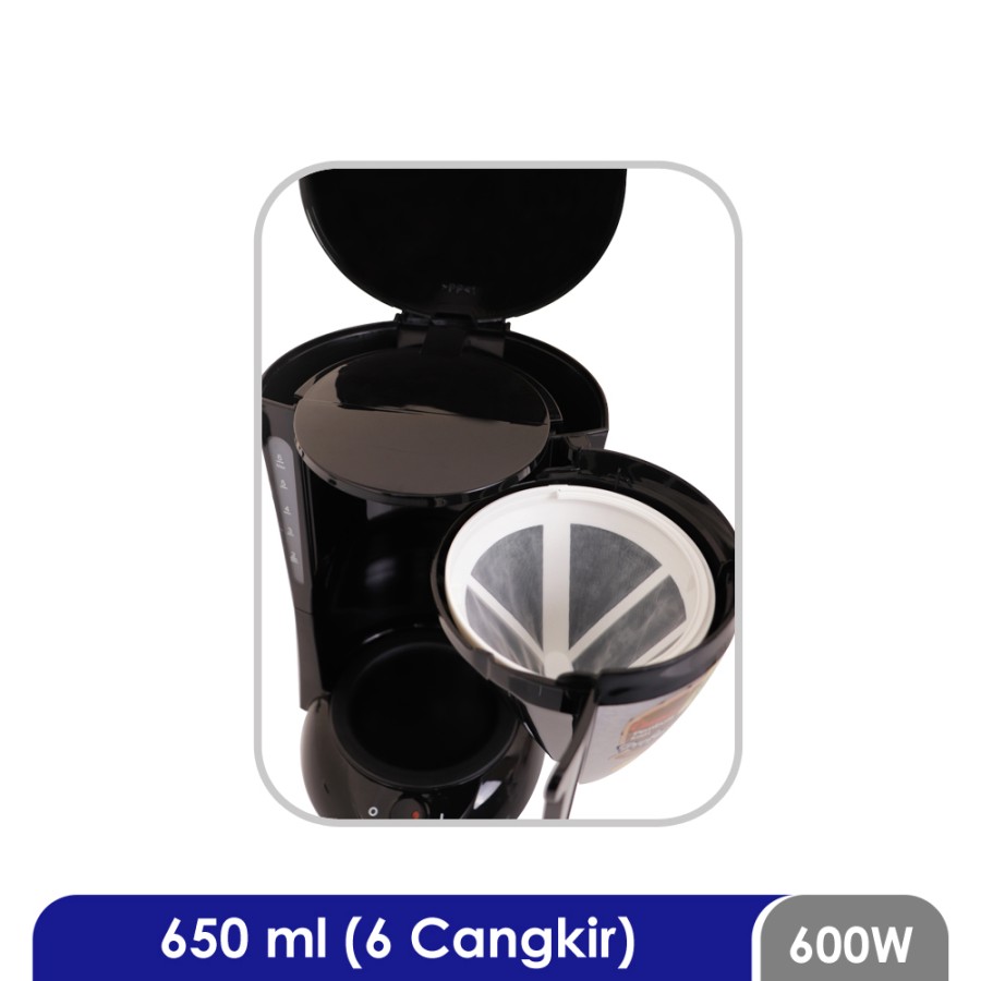 Cosmos CCM 307 N Coffee Maker Mesin Pembuat Kopi Kapasitas 0.65L