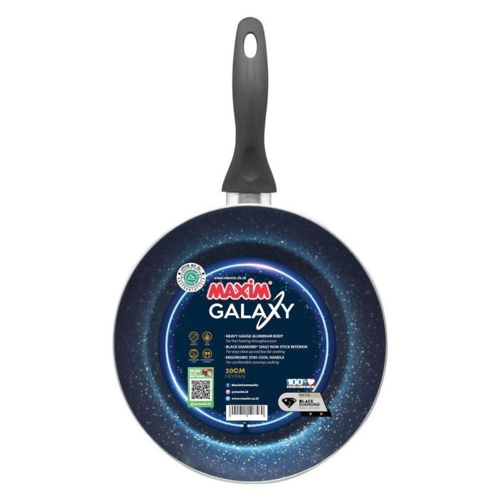 Maxim Galaxy Wajan Teflon Anti Lengket 26cm