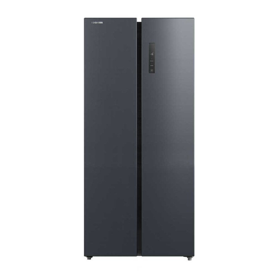 Toshiba Kulkas Side By Side Refrigerator GR-RS696WE-PMF(06)