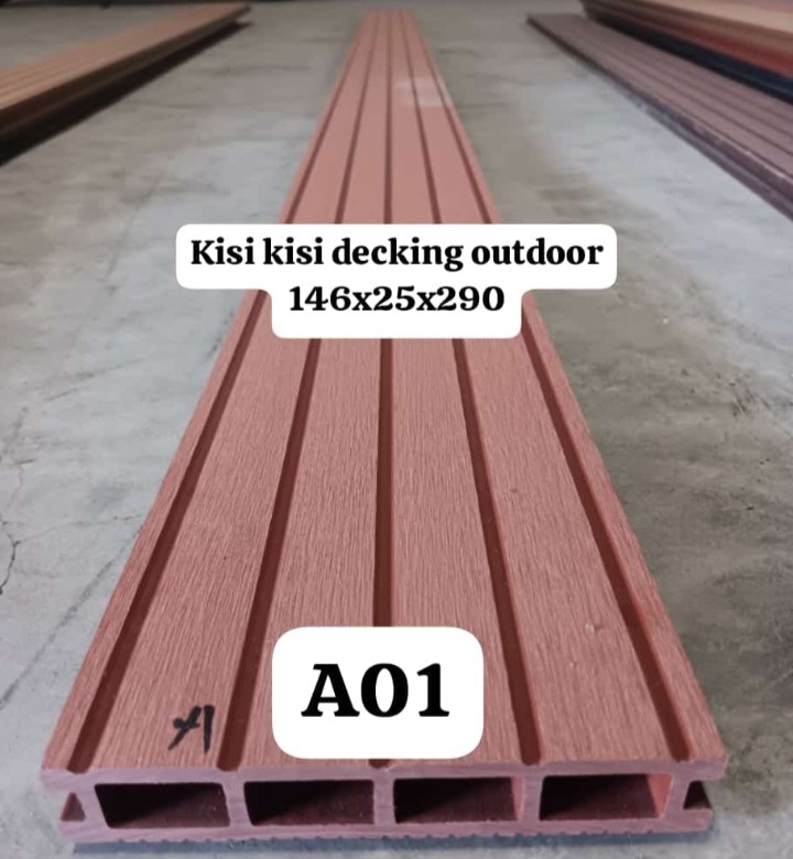 Decking kayu wpc outdoor 146 X 25 X 290 MM