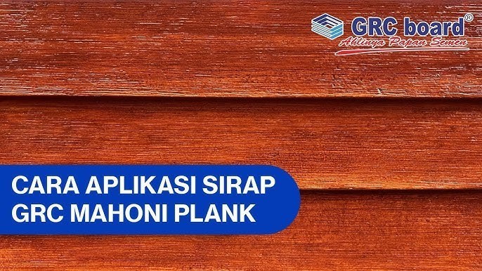 GRC Mahoni plank ( sejenis conwood )