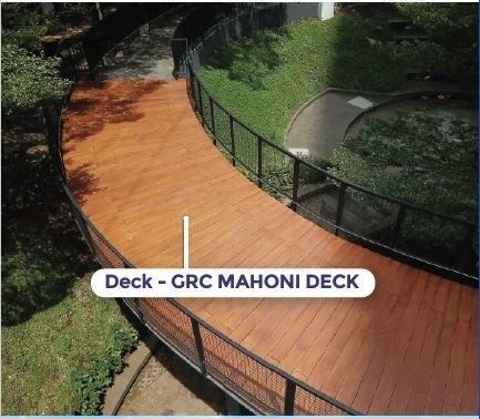 Decking GRC MAHONI deck ( SEJENIS Conwood )