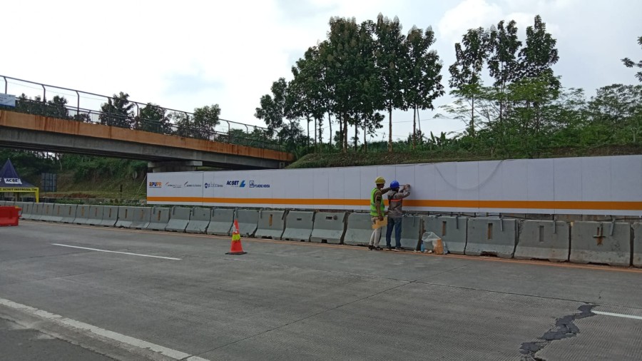 PAGAR RPP ( Recycling Plastic Panel ) GRADE A - TIDAK BELANG