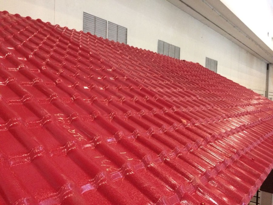 Atap / Genteng UPVC / genteng PVC Shunda Roof Tile Sejenis Elite Roof