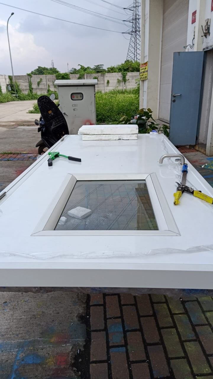 Pintu Sandwich Panel EPS tebal 4cm/5cm "Full set" INSULATECH