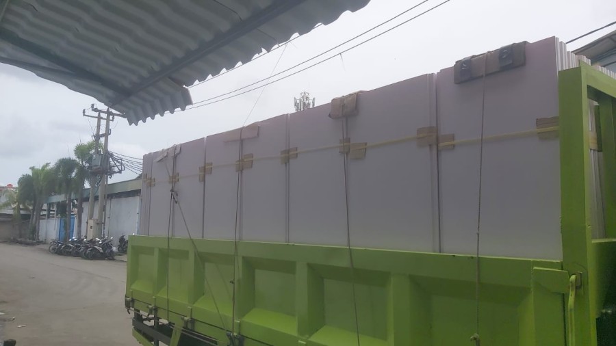 PAGAR RPP ( Recycling Plastic Panel ) GRADE A - TIDAK BELANG