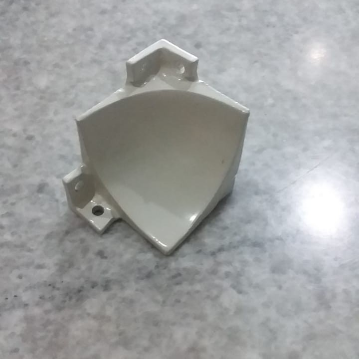 3 way curving angle sandwich panel - Putih