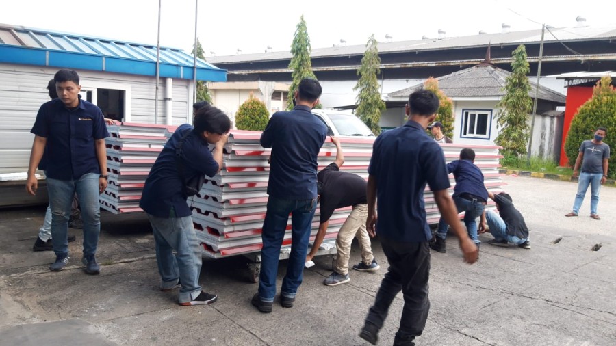 Sandwich Panel Roof EPS 1050 mm 10cm INSULATECH