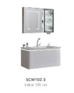 Wastafel portable cuci tangan Shunda Cabinet SCW SERIES