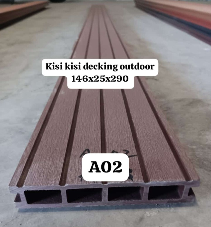 Decking kayu wpc outdoor 146 X 25 X 290 MM