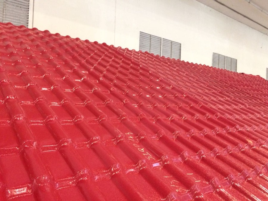 Atap / Genteng UPVC / genteng PVC Shunda Roof Tile Sejenis Elite Roof