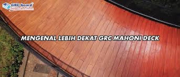 Decking GRC MAHONI deck ( SEJENIS Conwood )