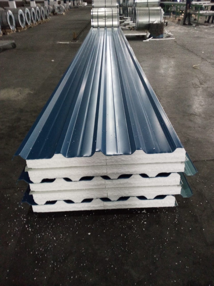 Sandwich Panel Roof EPS 1050 mm 10cm INSULATECH