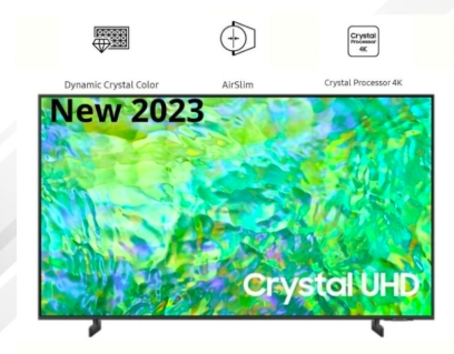 Samsung UA50CU8000 Crystal UHD 4K Smart TV UA50CU8000K