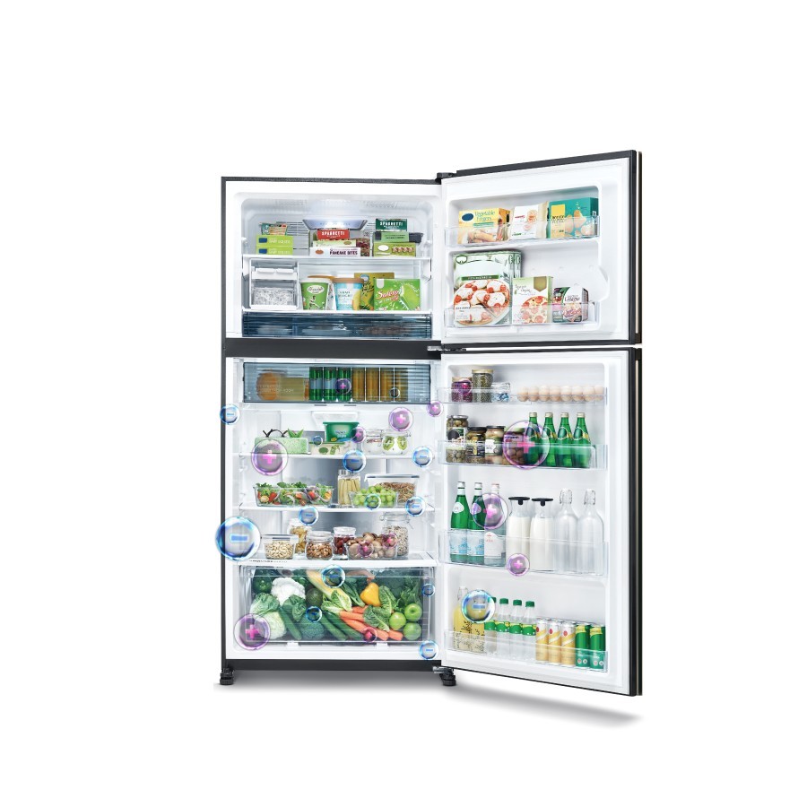 Sharp Lemari Es SJ-IG863PG-BK Inverter