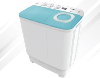 TOSHIBA VH-H95MN(WB) MESIN CUCI 2 TABUNG 8,5 KG - BIRU