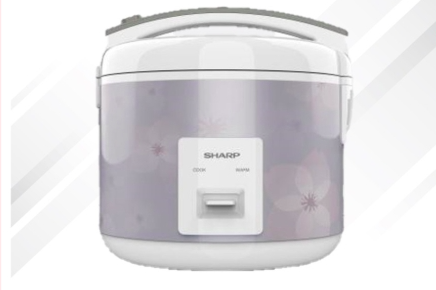 SHARP KS-FR18ND-SL RICE COOKER 1,8 L 400 WATT - SILVER