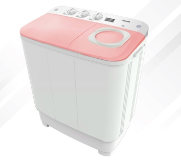 Toshiba Mesin Cuci 2 Tabung Low Watt Cuci dan Kering VH-H85MN(WR