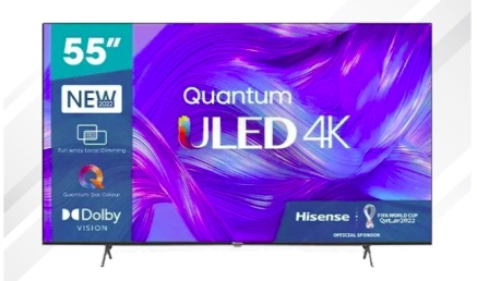 HISENSE 55U6H ULED 4K UHD SMART VIDAA TV 55 INCH