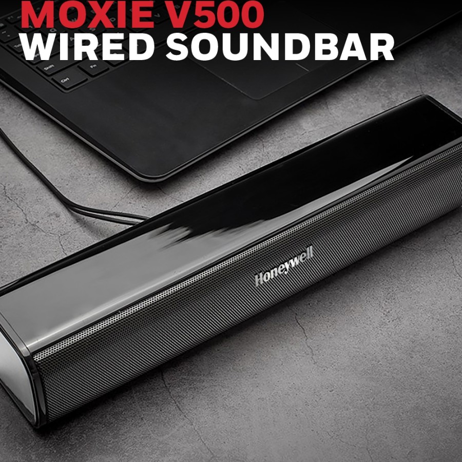 Honeywell Moxie V500 Portable USB Wired Soundbar