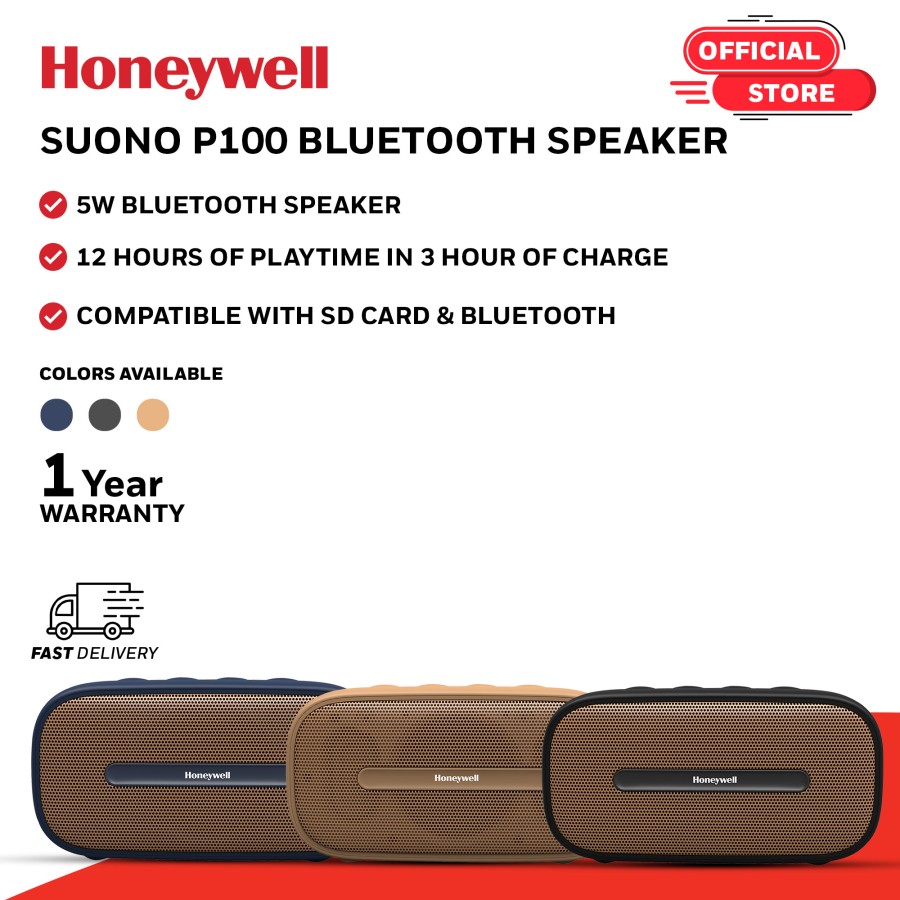 Honeywell Suono P100 Bluetooth Speaker