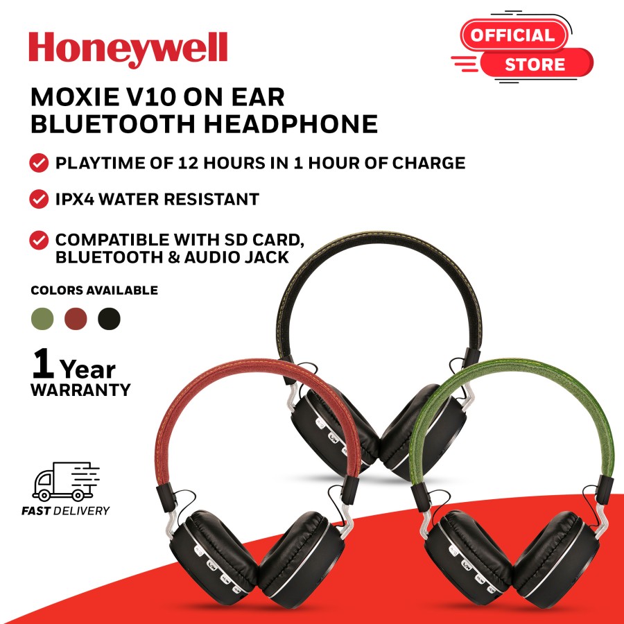 Honeywell Moxie V10 Bluetooth Headphones