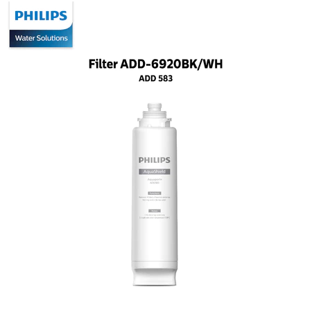 Philips Aquaporin Replacement RO Filter Cartridge - ADD 583 (ADD6920 Series)