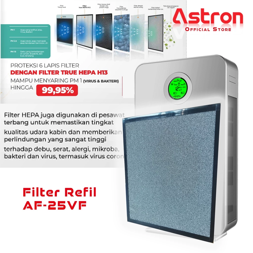 Astron Filter Refil AF-25VF