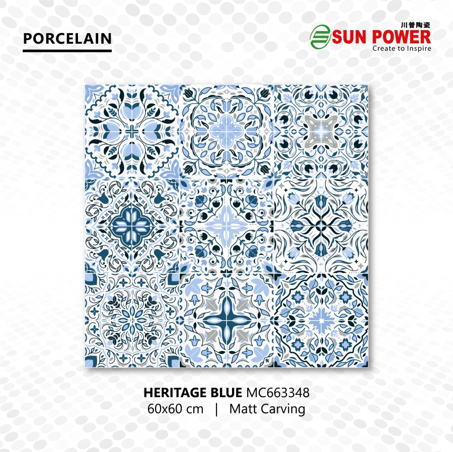 Granit Lantai Matt 60x60 - Heritage Series | Sun Power