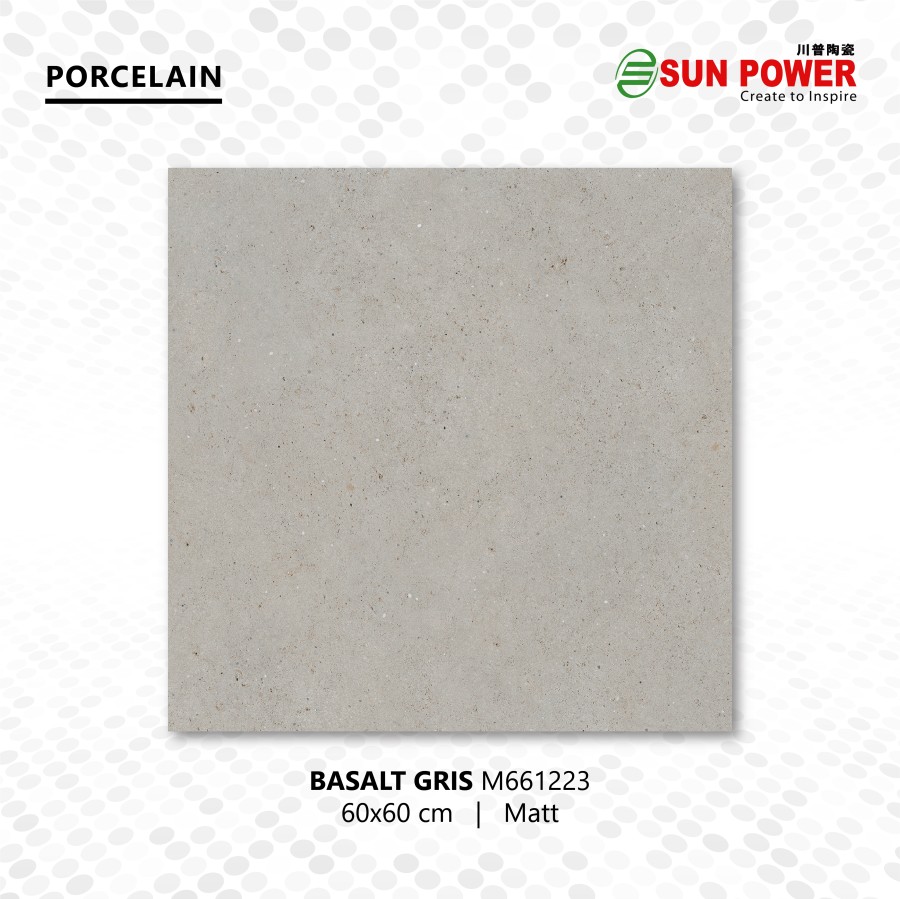 Granit Lantai Matt 60x60 - Basalt Series | Sun Power