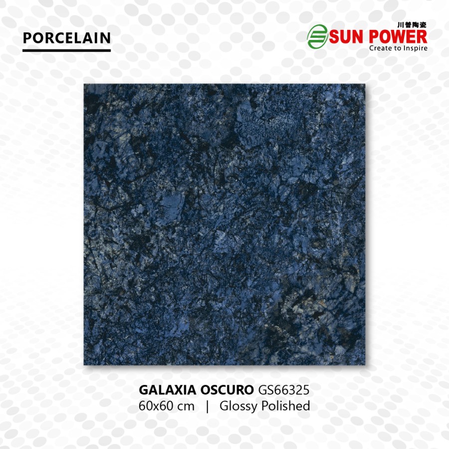 Granit Lantai Glossy Polished - Galaxia Oscuro | Sun Power