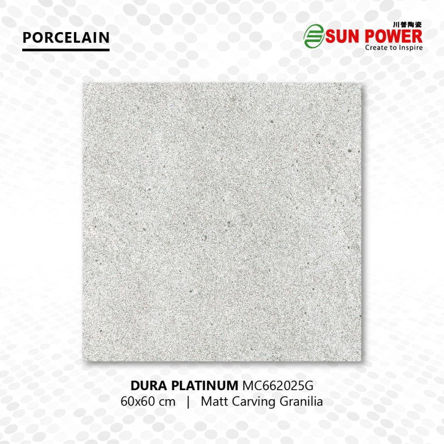 Granit Lantai Matt Carving Granilia - Dura Series 60x60 | Sun Power