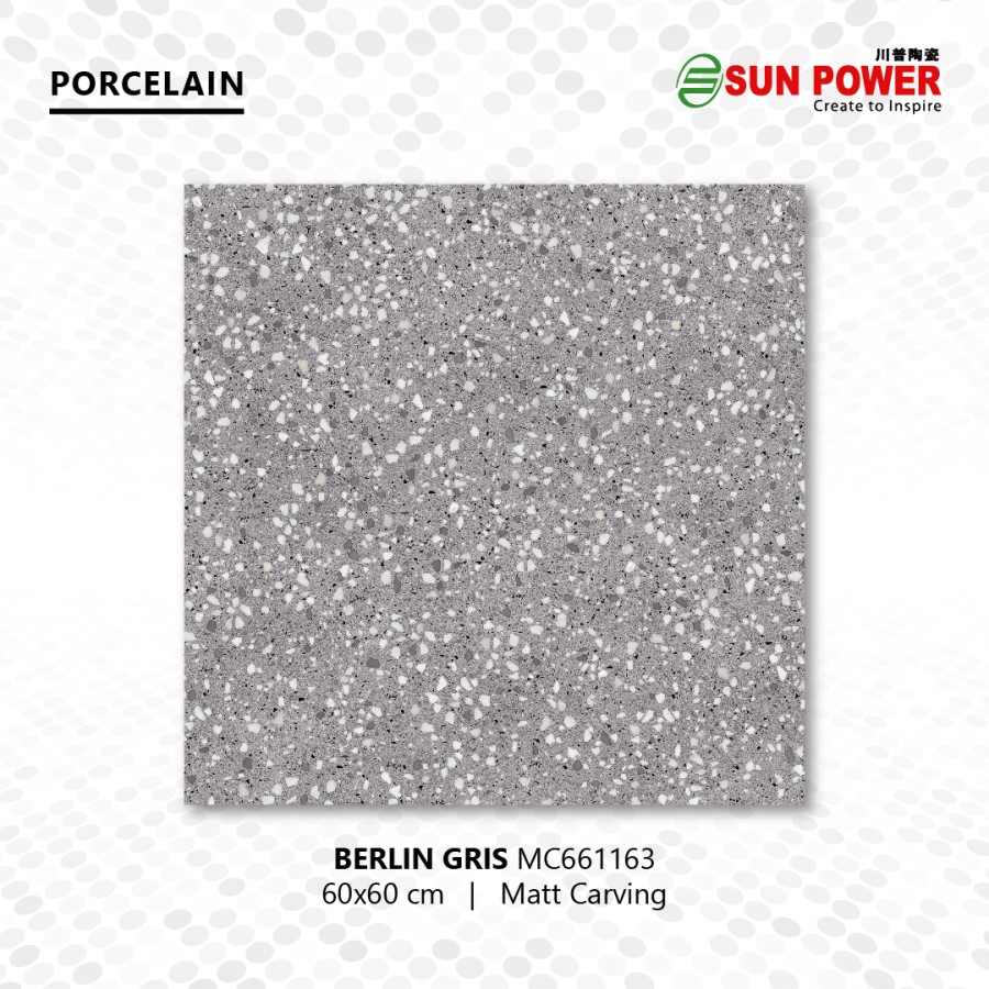 Granit Lantai Matt - Berlin Series 60x60 | Sun Power