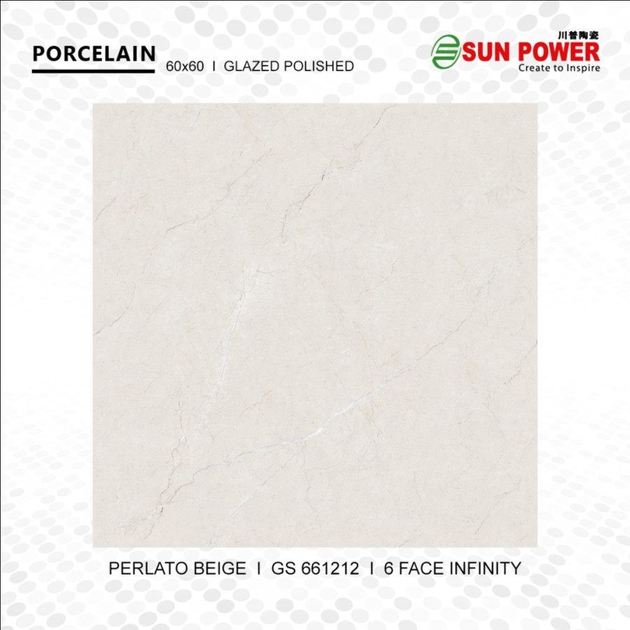 Granit Lantai Glossy Polished - Perlato Beige Series | Sun Power