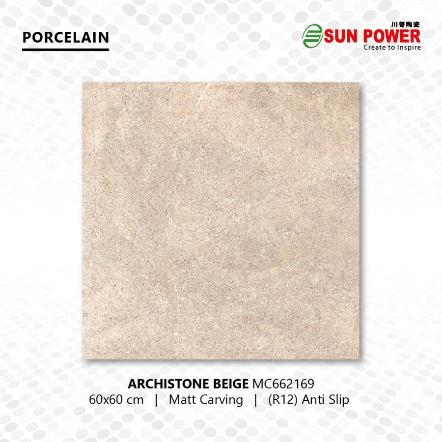 Granit Lantai & Dinding | Anti Slip - Archistone Series | 60x60 cm