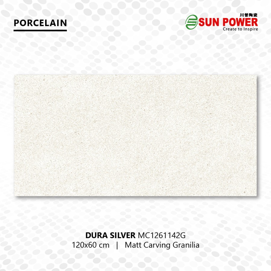Granit Lantai Matt Carving Granilia - Dura Series 120x60 | Sun Power