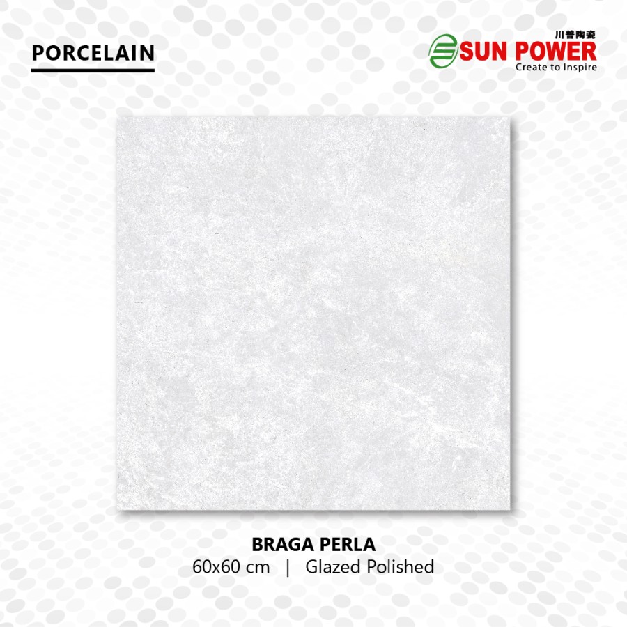 Granit Lantai - BRAGA PERLA 60x60 | Lite Series | Sun Power