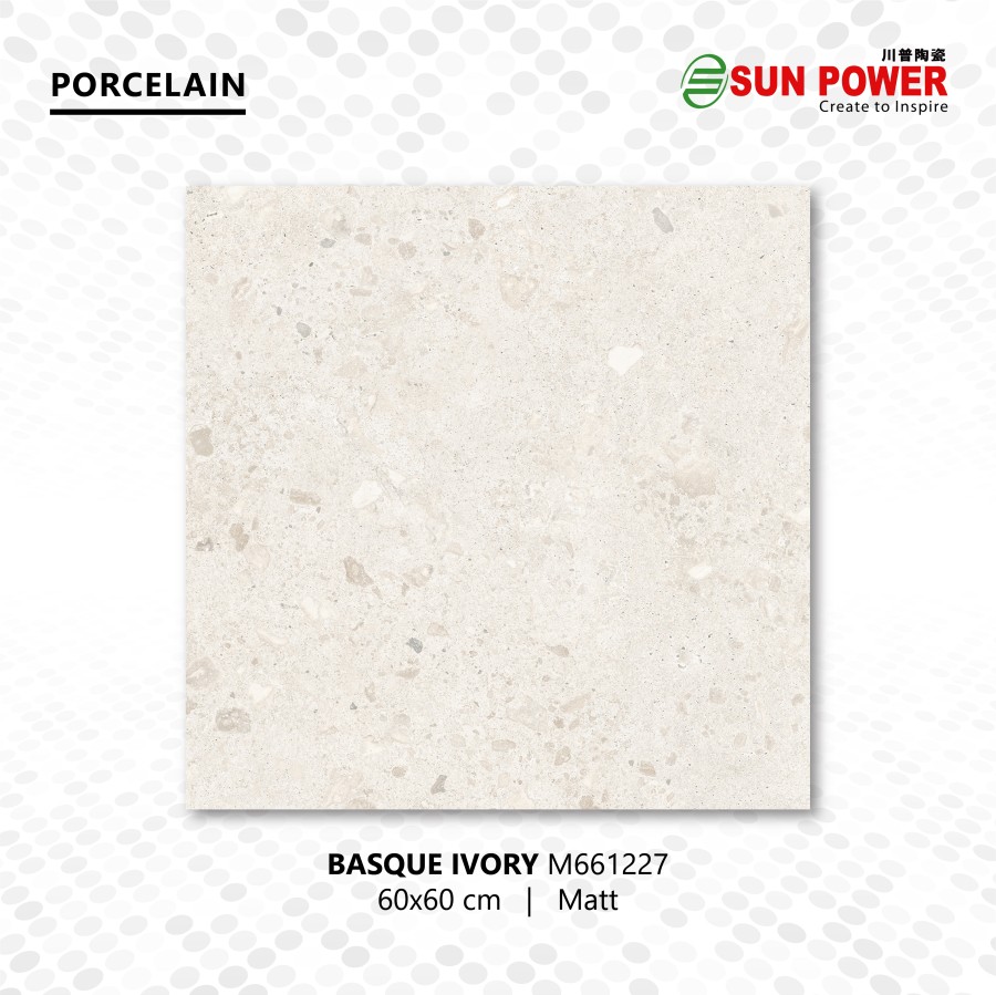 Granit Lantai Matt 60x60 - Basque Series | Sun Power