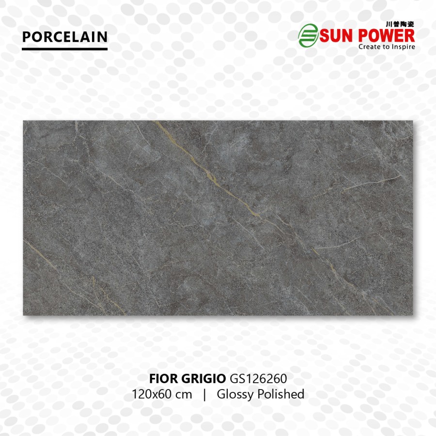 Granit Lantai Glossy Polished - Fior Series 120x60 | Sun Power