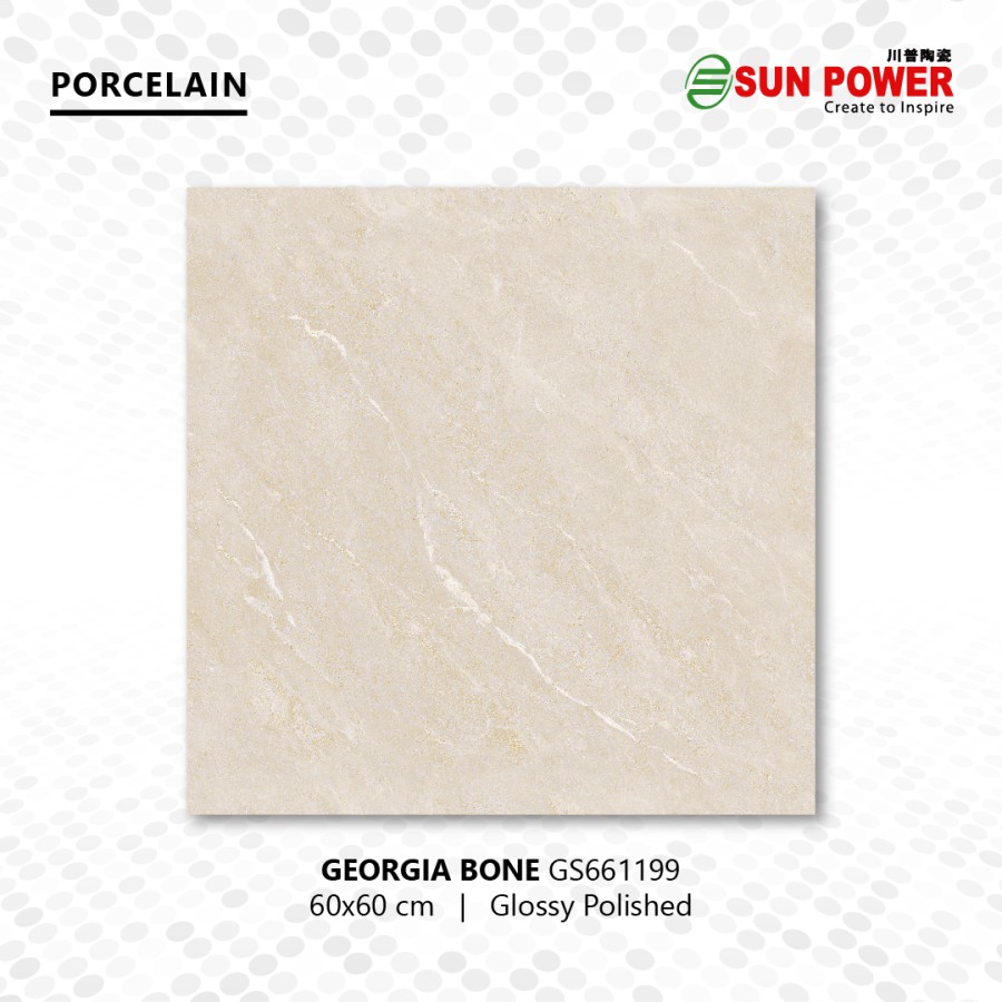 Granit Lantai Glossy Polished - Georgia Series 60x60 | Sun Power