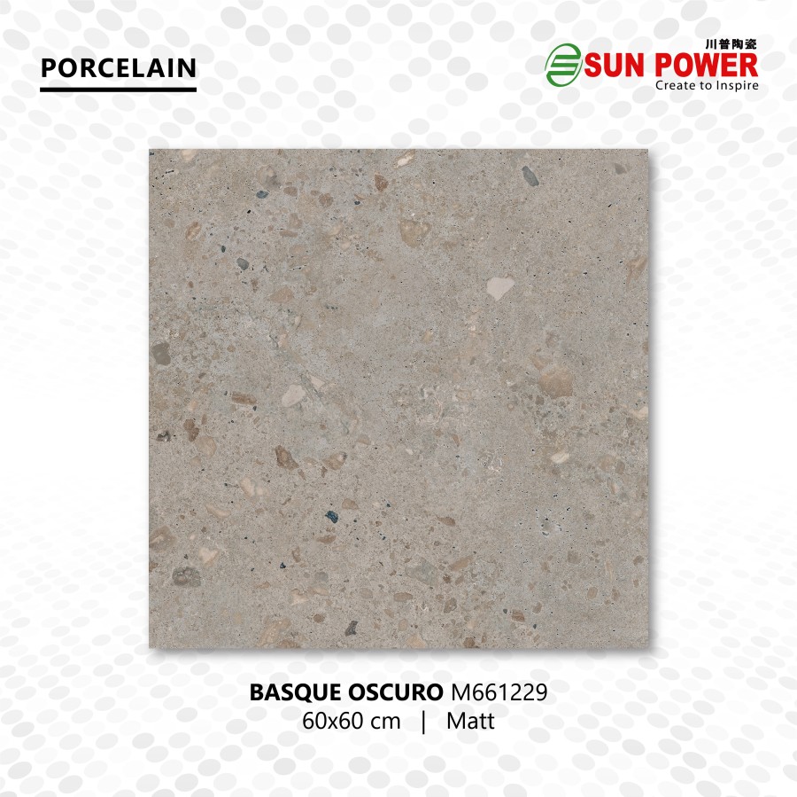 Granit Lantai Matt 60x60 - Basque Series | Sun Power