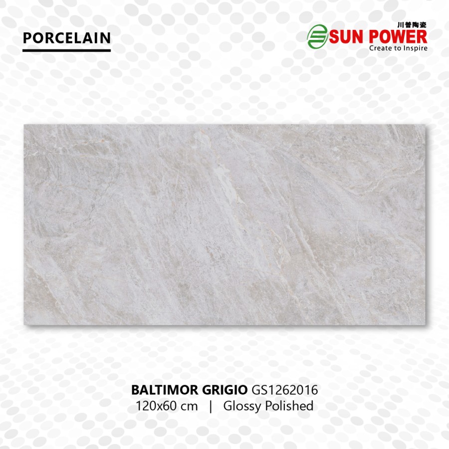 Granit Lantai Glossy Polished - Baltimor Series 120x60 | Sun Power