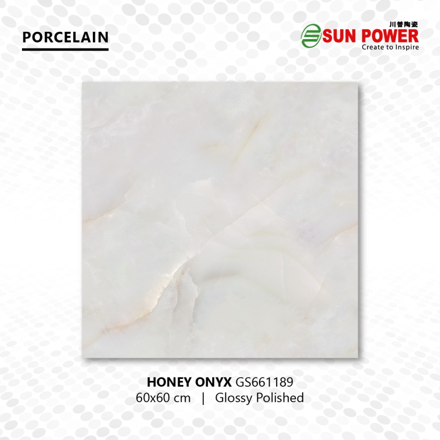 Granit Lantai Glossy Polished - Honey Series 60x60 | Sun Power