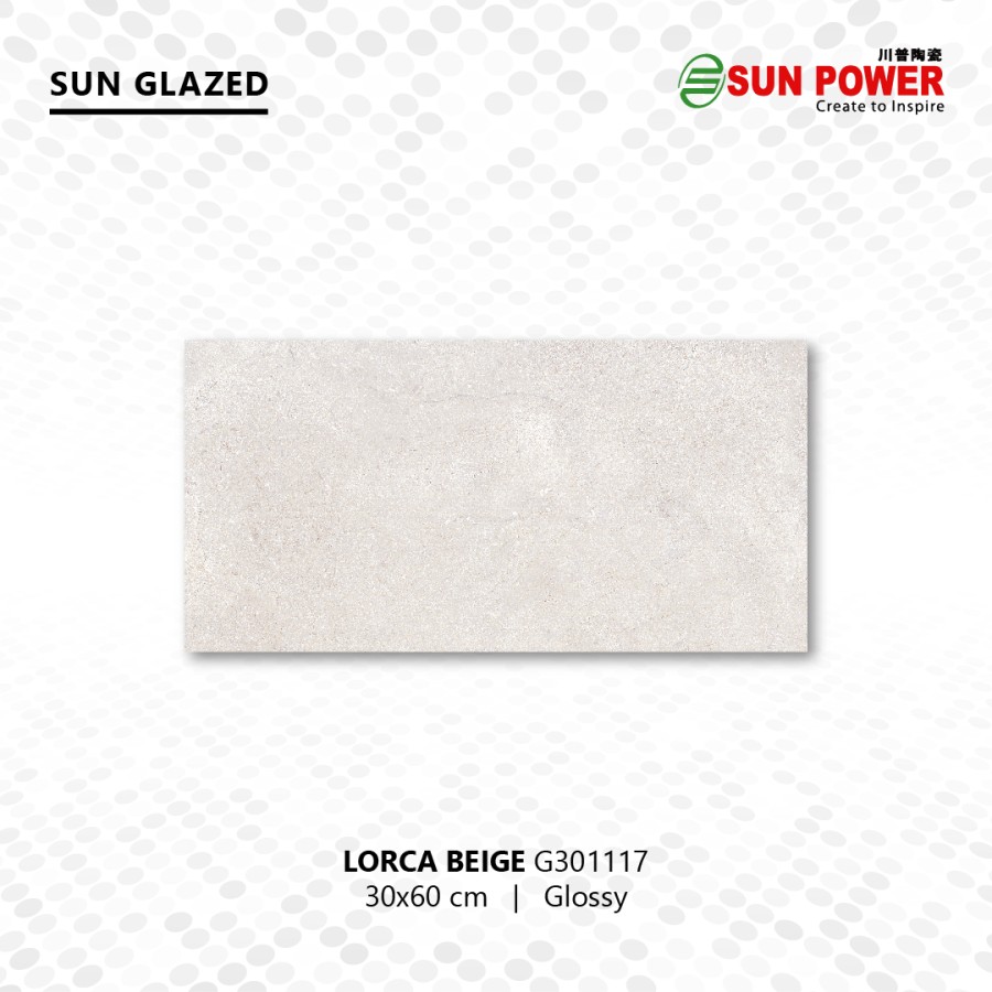 Keramik Dinding Dekoratif Glossy - Lorca Series 30x60 cm | Sun Power