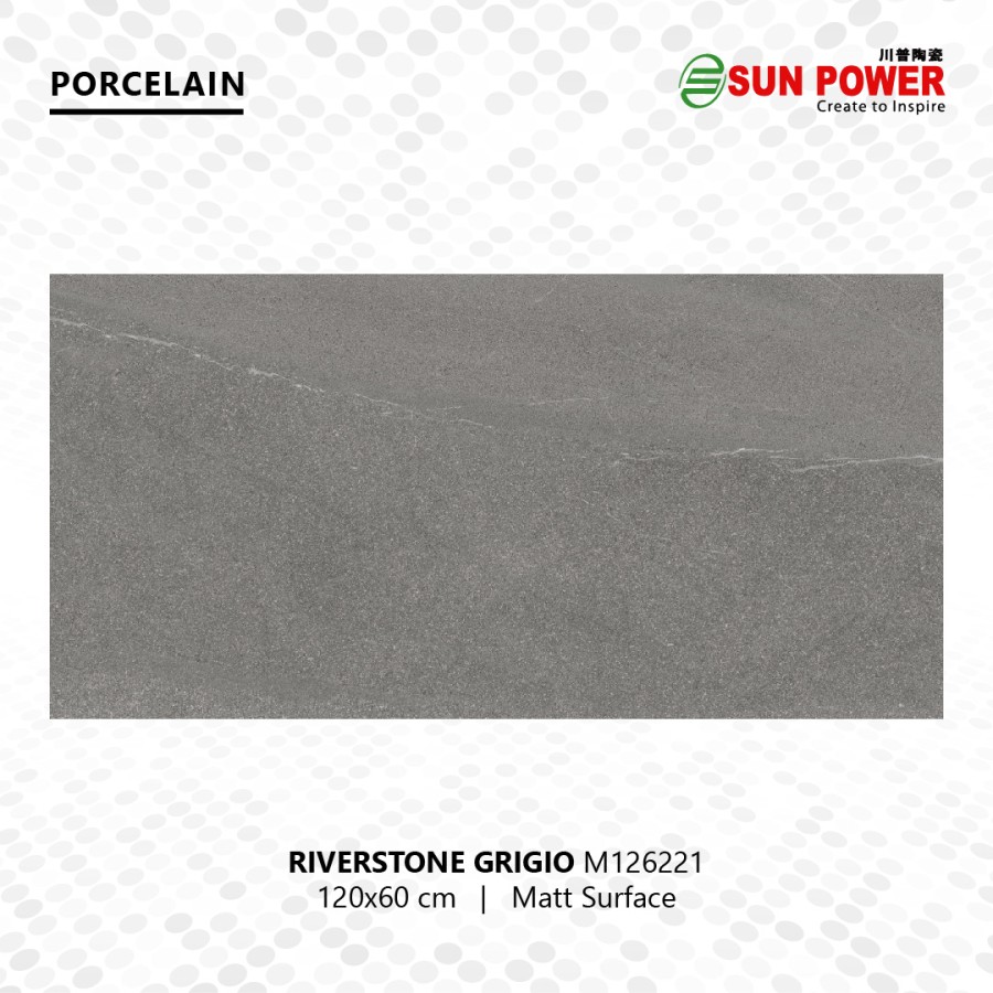 Granit Lantai Matt - Riverstone Series 120x60 | Sun Power